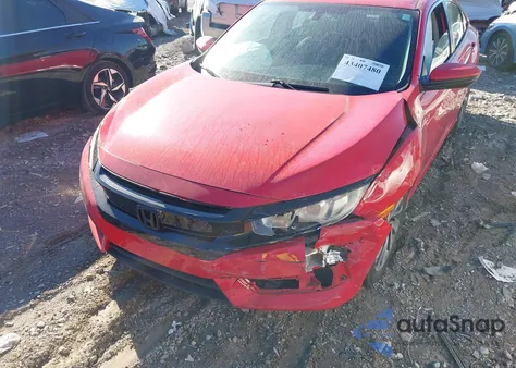 2017 Honda Civic Ex из США, поврежденный, VIN 2HGFC2F75HH534735